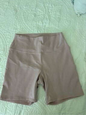 ALO Yoga High-Waist Ballerine Pink Bike Shorts